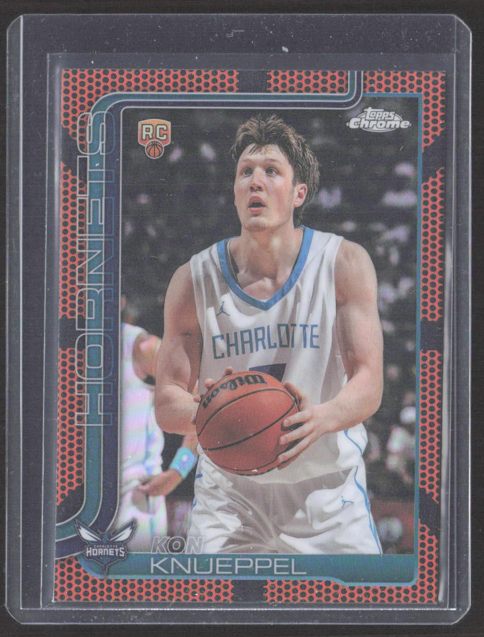 2025-26 Topps Chrome #254 Kon Knueppel Basketball Refractor