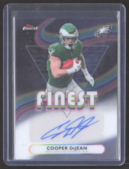 2025 Finest #FA-CDJ Cooper DeJean Finest Autographs