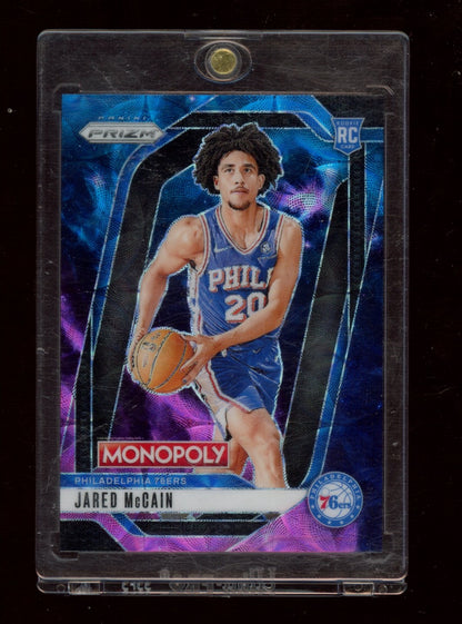 2024-25 Panini Prizm Monopoly #3 Jared McCain Nebula Prizms