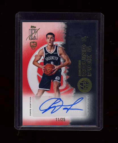 2025-26 Topps Signature Class #RCA-ED Egor Dëmin Rookie Class Auto Red #/25