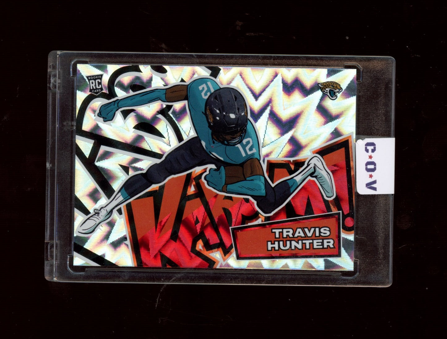 2025 Panini Absolute #32 Travis Hunter Kaboom! Horizontal