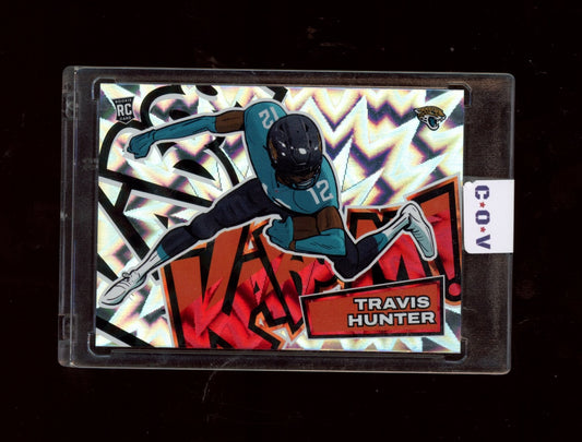 2025 Panini Absolute #32 Travis Hunter Kaboom! Horizontal
