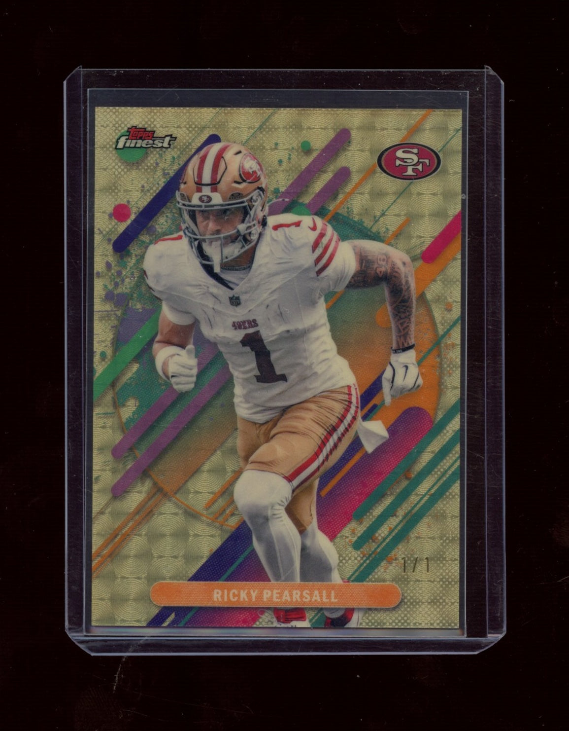 2025 Finest #268 Ricky Pearsall SuperFractor #/1