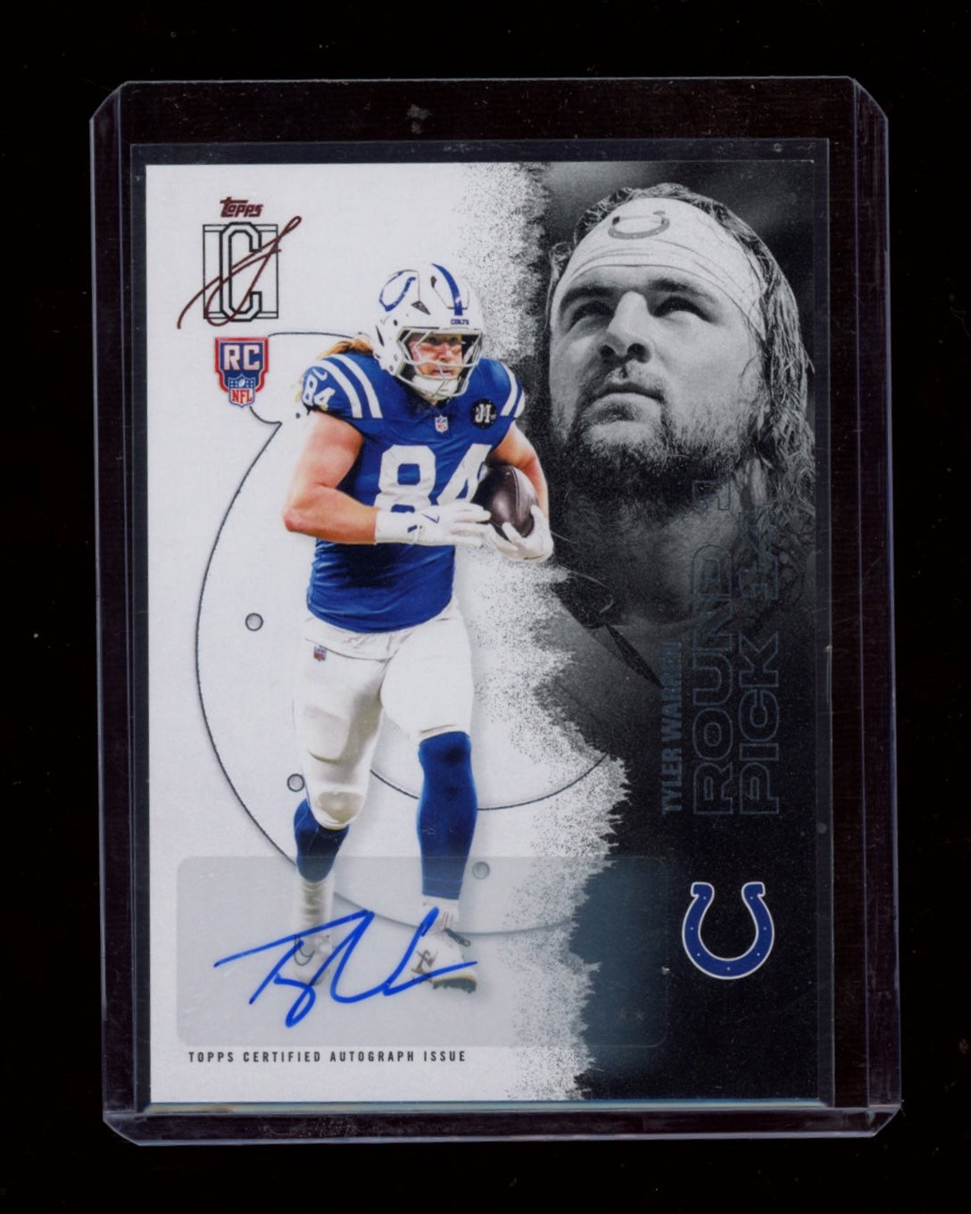 2025 Topps Signature Class #110 Tyler Warren Autographs