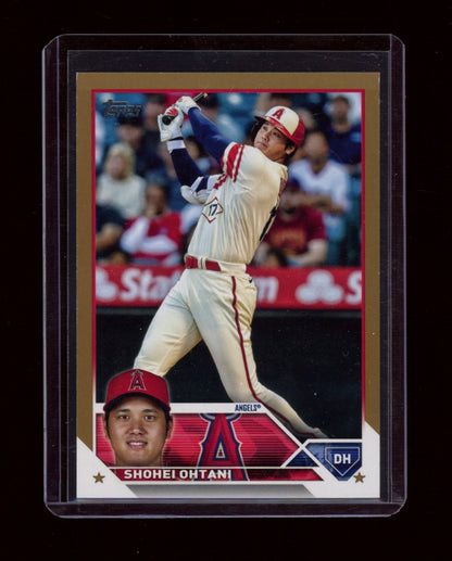 2023 Topps #600 Shohei Ohtani Gold #/2023