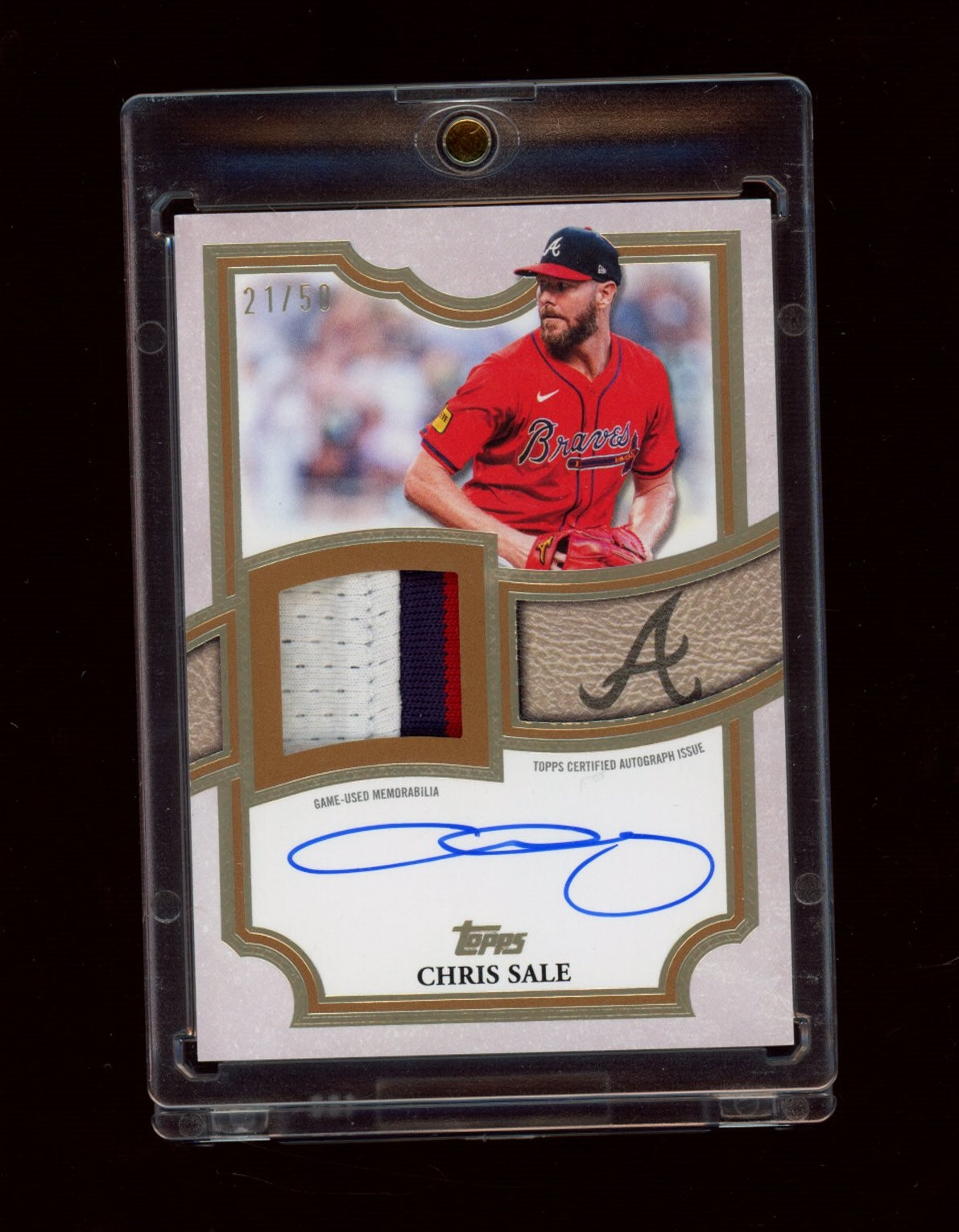 2026 Topps Chris Sale Flagship Autograph Patch /50