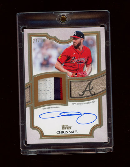 2026 Topps Chris Sale Flagship Autograph Patch /50