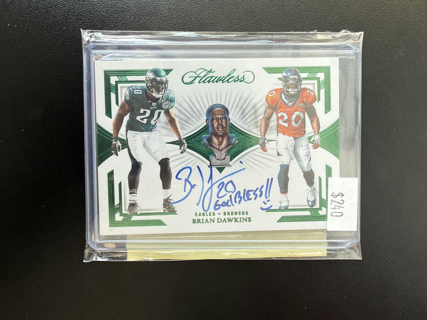 2018 Panini Flawless #CP-BD Brian Dawkins Career Progressions Ruby #/4