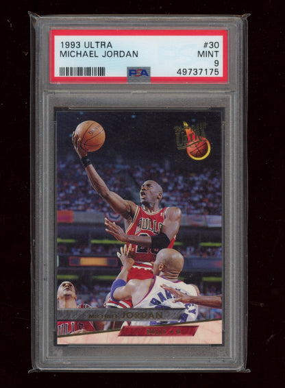 1993 Ultra #30 Michael Jordan PSA 9