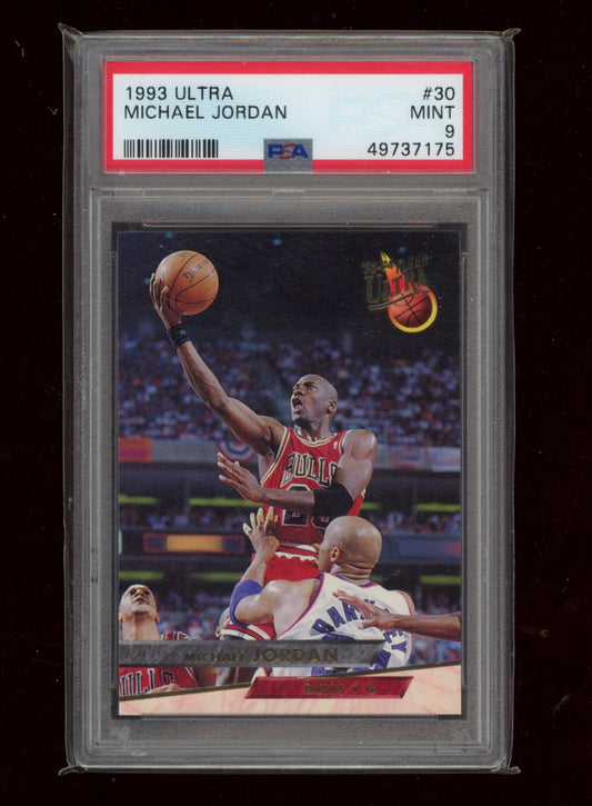 1993 Ultra #30 Michael Jordan PSA 9
