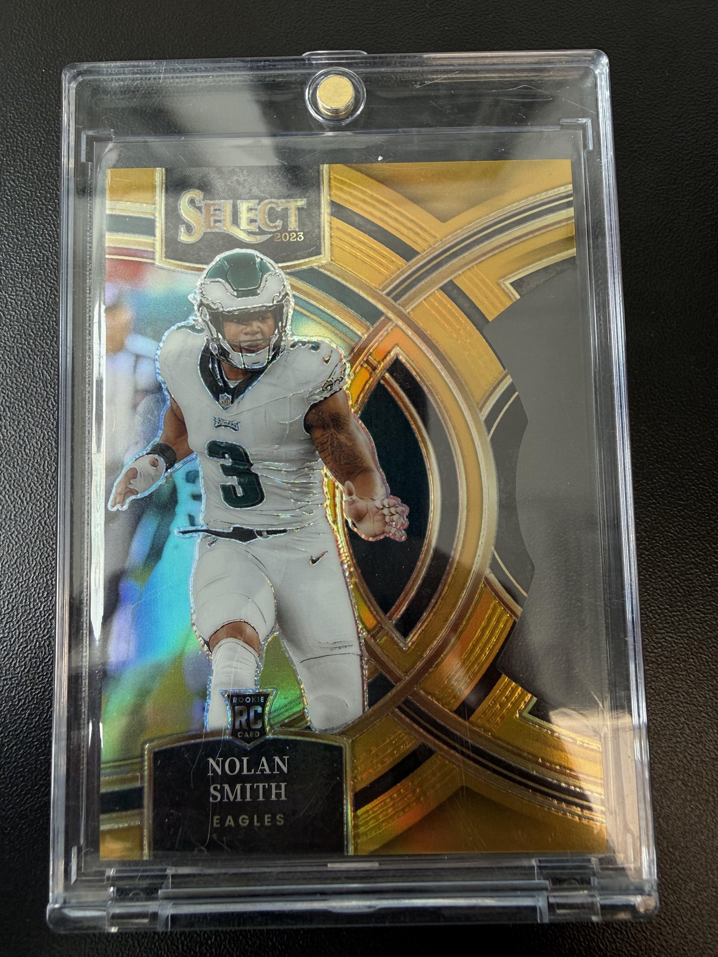 2023 Panini Select #108 Nolan Smith Gold Prizms #/10