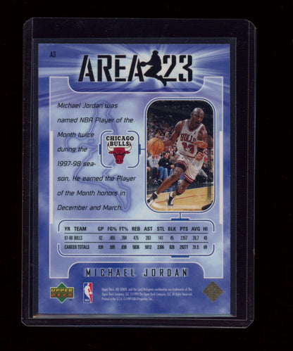 1998-99 Upper Deck Ionix #A3 Michael Jordan Area 23