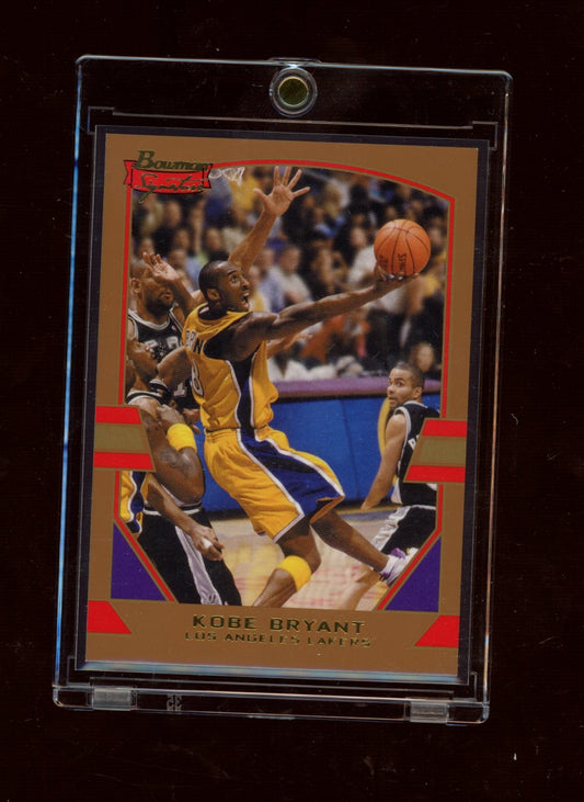 2003-04 Bowman Signature #38 Kobe Bryant Gold #/99