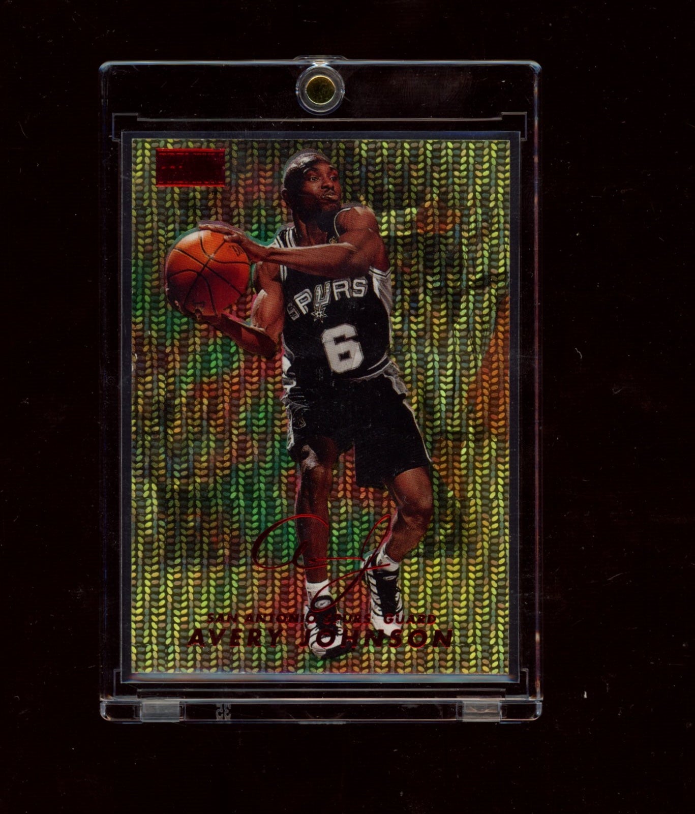 1997-98 SkyBox Premium #38 SR Avery Johnson Star Rubies #/50