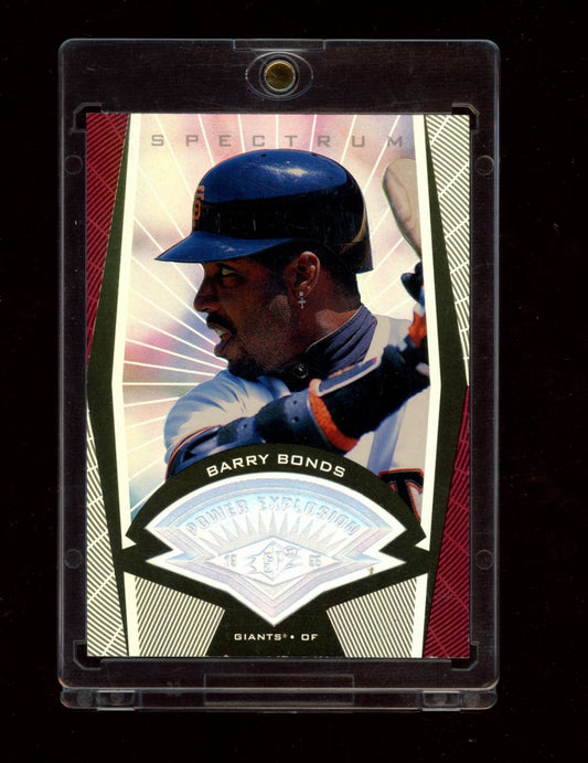 1998 SPx Finite #49 Barry Bonds Spectrum #/50
