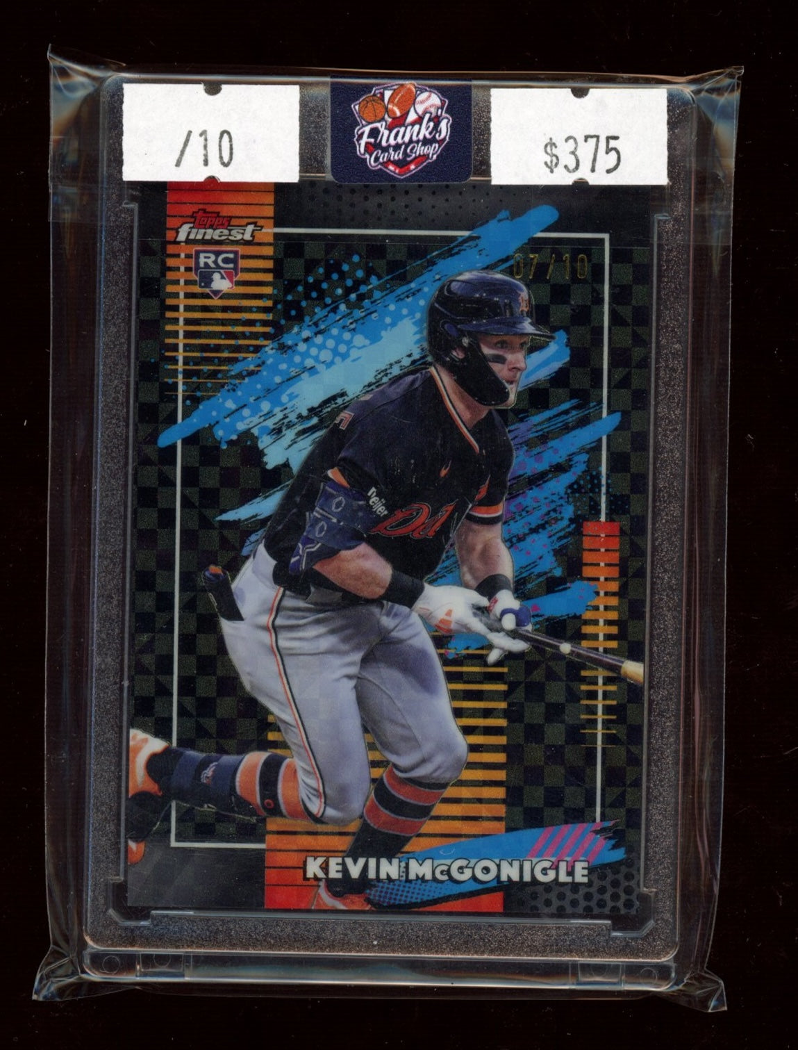 2026 Finest #147 Kevin McGonigle Black Geometric Refractors #7/10 JERSEY #