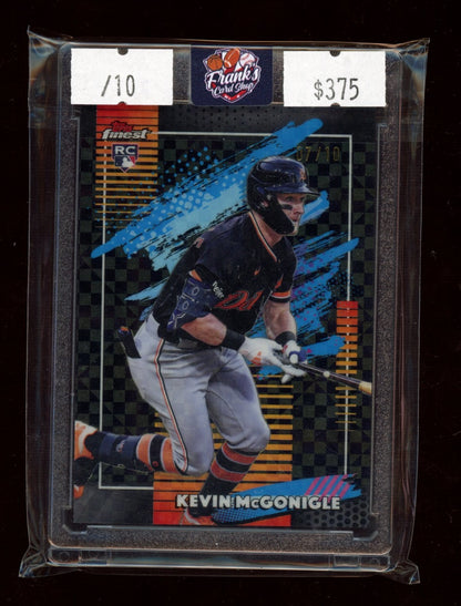2026 Finest #147 Kevin McGonigle Black Geometric Refractors #7/10 JERSEY #