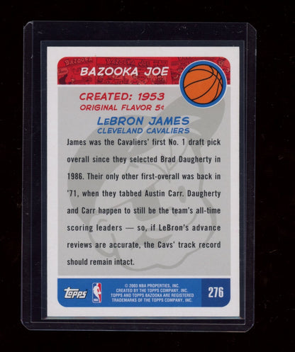 2003-04 Bazooka #276 LeBron James
