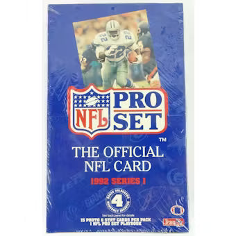 1992 Pro Set Series 1 Football Hobby Box