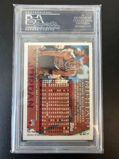 1996-97 Topps #139 Michael Jordan