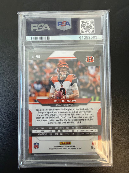 2020 Panini Prizm #307 Joe Burrow Prizm