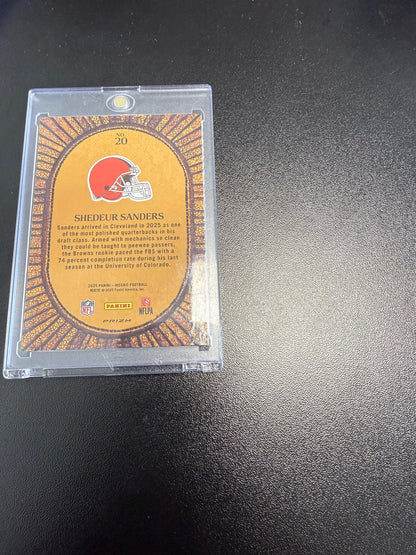 2025 Panini Mosaic #20 Shedeur Sanders Micro Mosaic