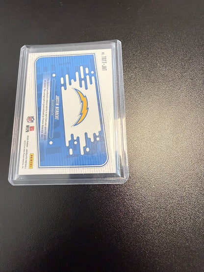 2024 Panini Absolute #TOTT-JHT Justin Herbert Tools of the Trade Auto Prime #/25