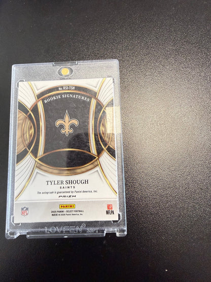 2025 Panini Select #RSI-TSH Tyler Shough Rookie Signatures