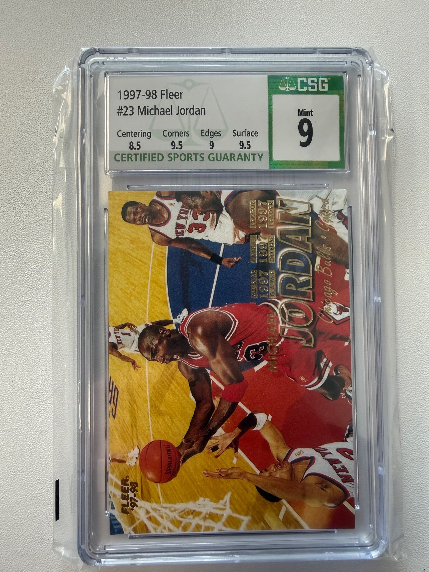 1997-98 Fleer #23 Michael Jordan