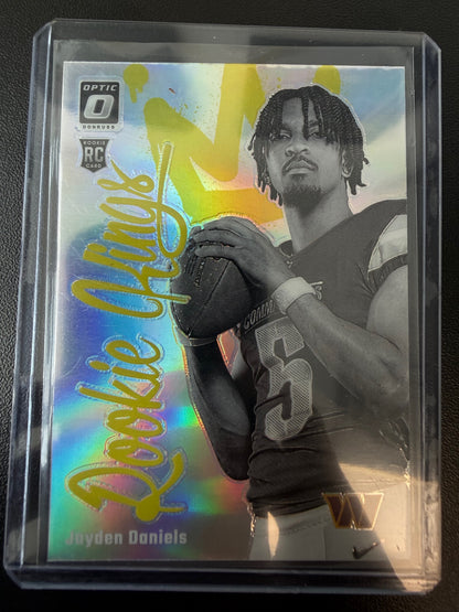 2024 Donruss Optic #2 Jayden Daniels Rookie Kings