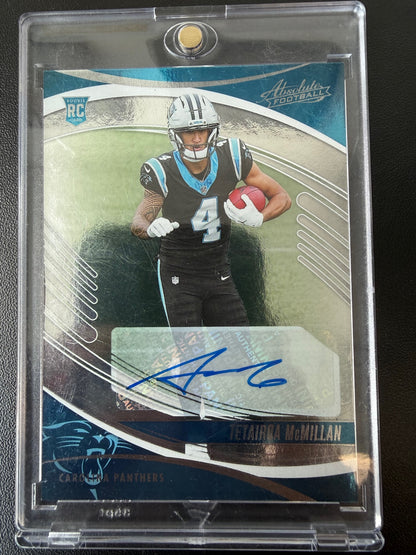 2025 Panini Absolute #183 Tetairoa McMillan Autograph