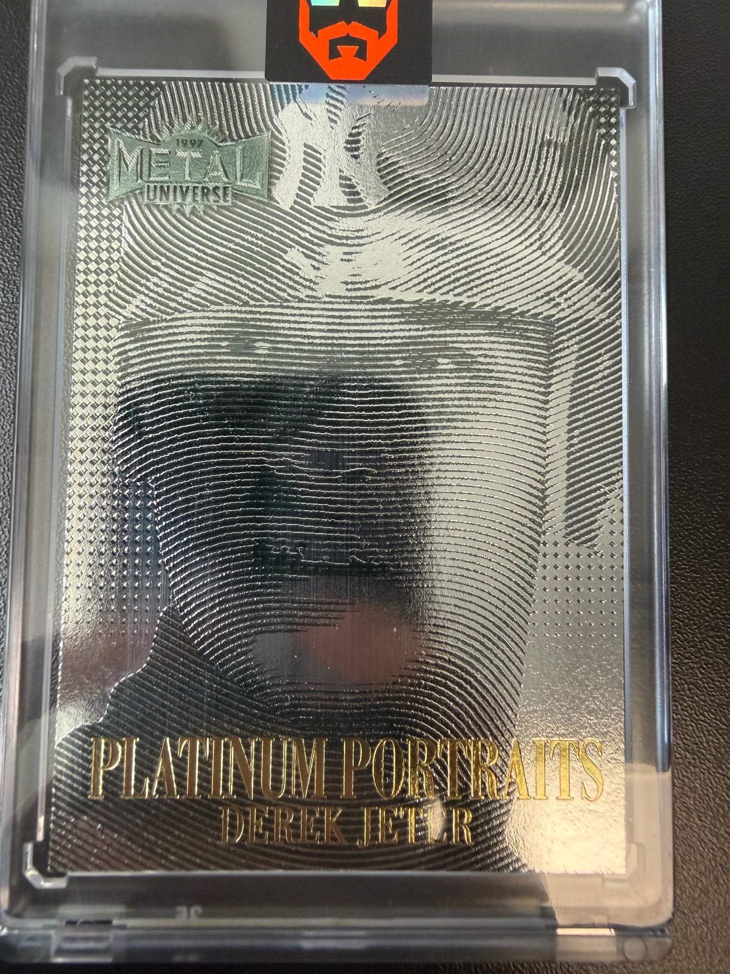 1997 Metal Universe #4 Derek Jeter Platinum Portraits