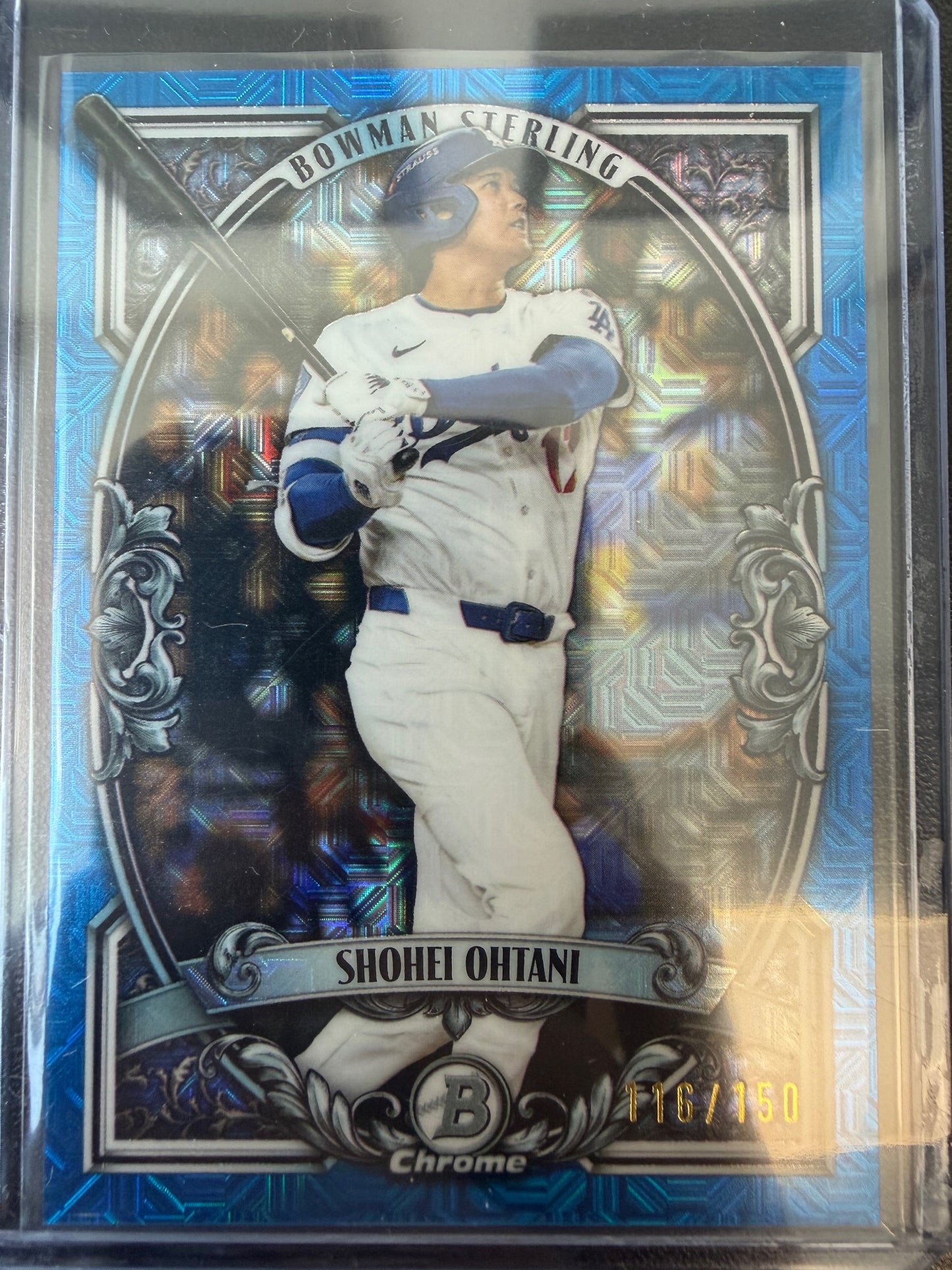 2026 Bowman #BST-6 Shohei Ohtani Bowman Sterling Mojo Blue Refractors #/150