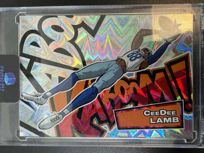 2025 Panini Absolute #10 CeeDee Lamb Kaboom! Horizontal