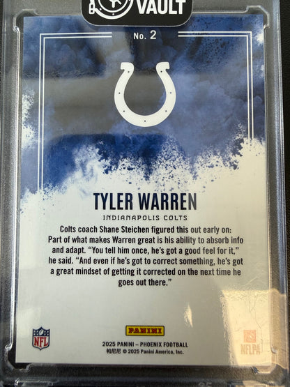 2025 Panini Phoenix #2 Tyler Warren Color Blast