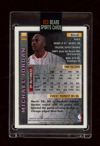 1995-96 Finest #229 Michael Jordan