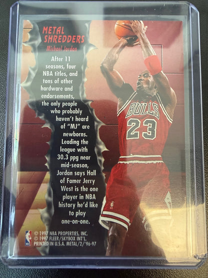 1996-97 Metal #241 Michael Jordan