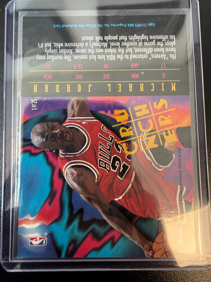 1995-96 Hoops #1 Michael Jordan Number Crunchers
