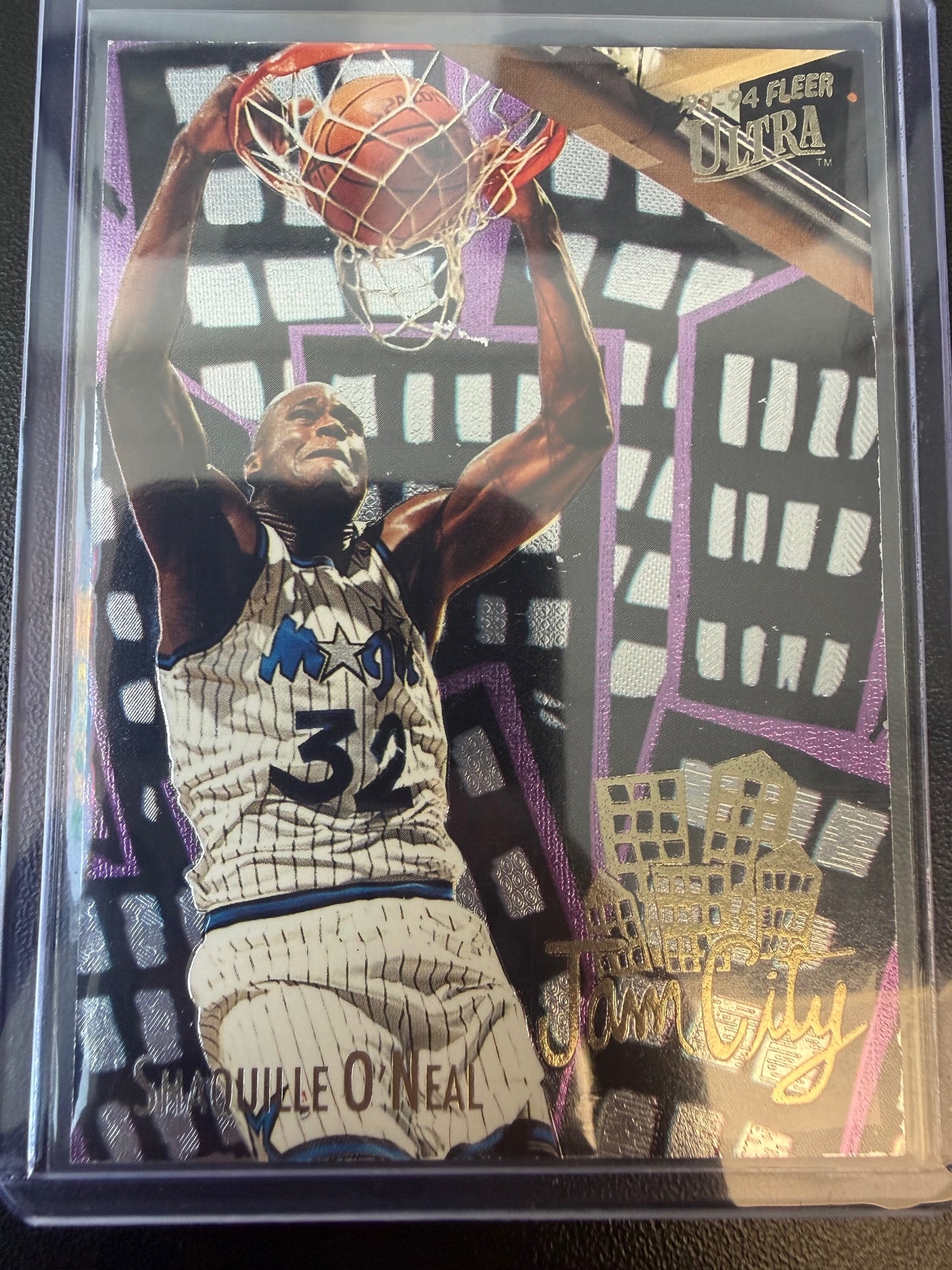 1993-94 Ultra #7 Shaquille O'Neal Jam City