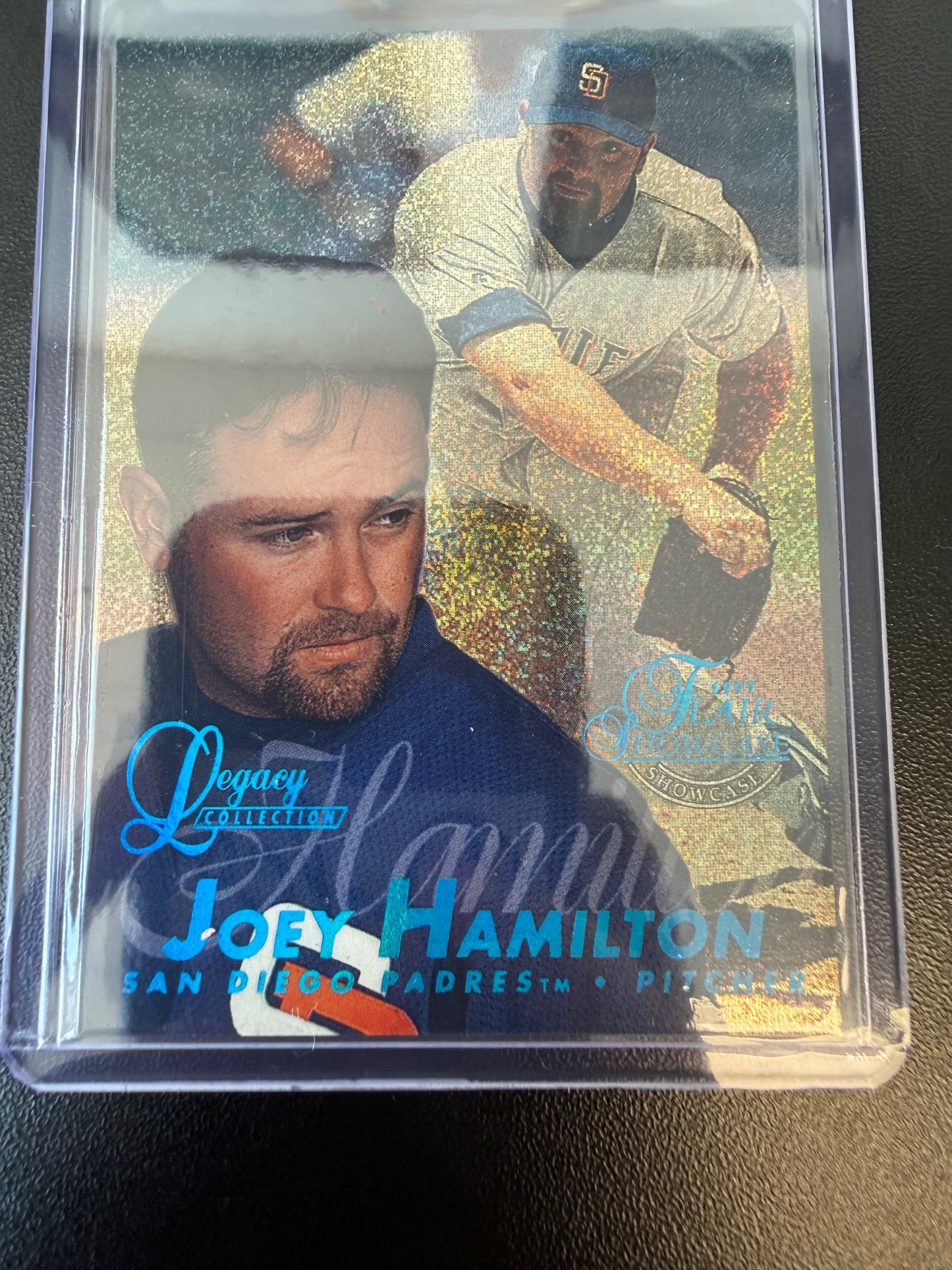 1997 Flair Showcase #150 Joey Hamilton Legacy Collection Row 0 (Showcase) #/100