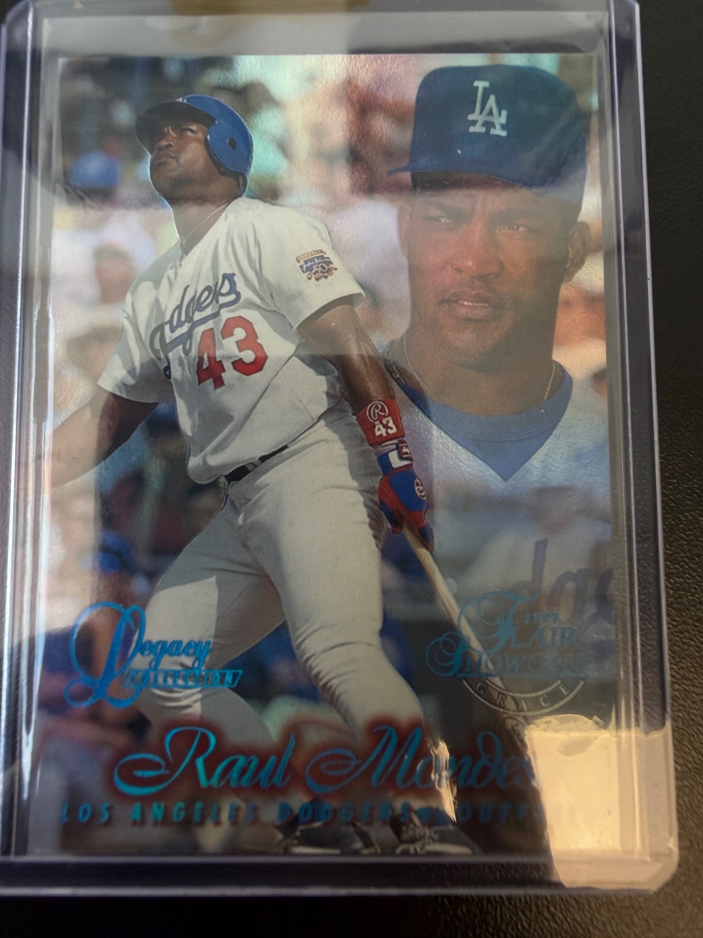 1997 Flair Showcase #43 Raul Mondesi Legacy Collection Row 1 (Grace) #/100