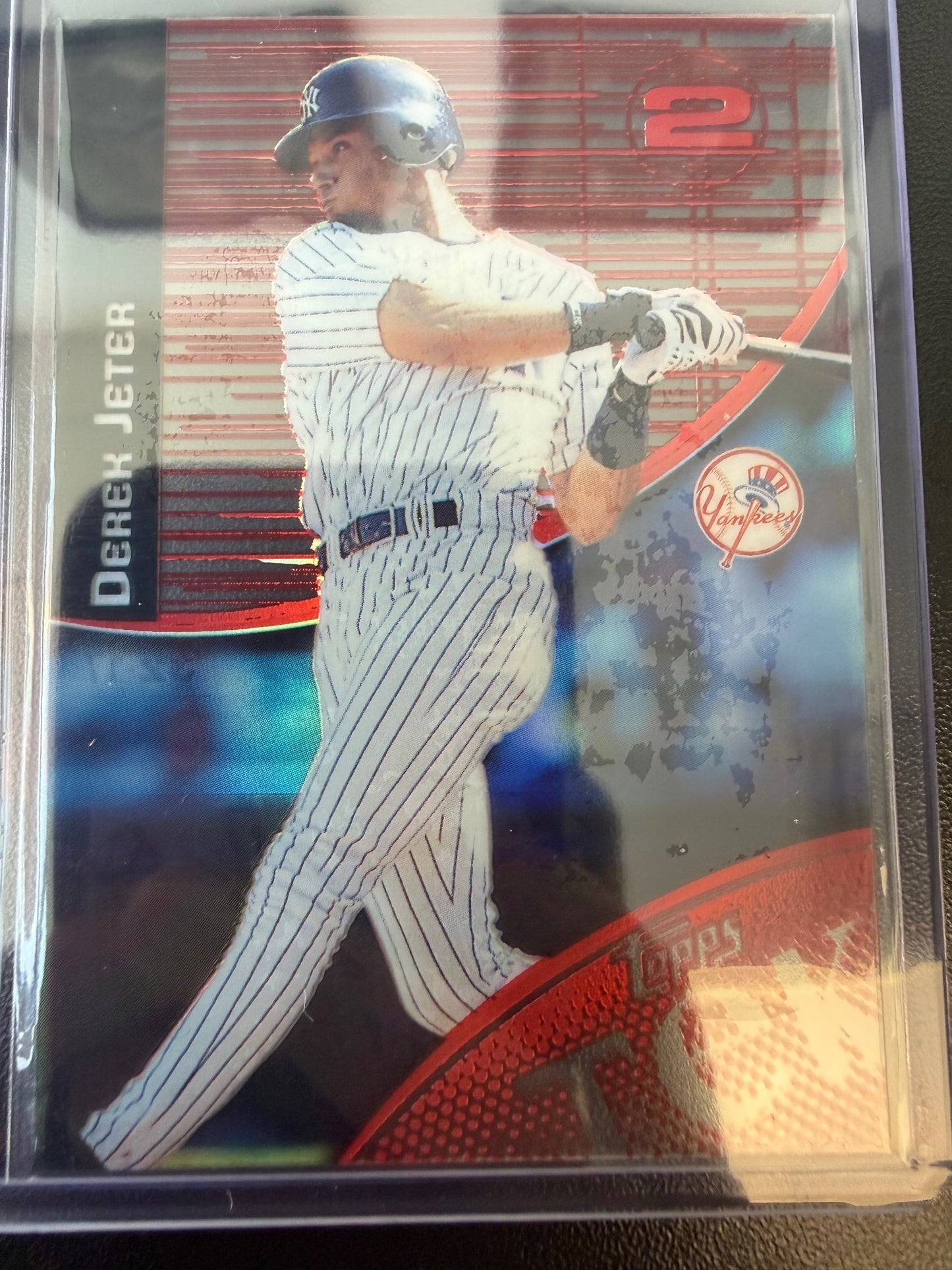 2000 Topps Tek #32-17 Derek Jeter Pattern 17