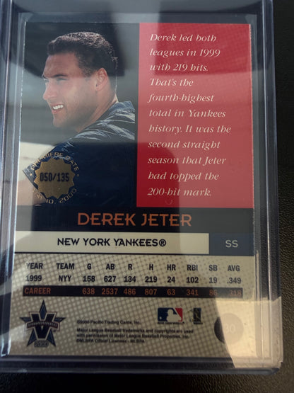 2000 Pacific Vanguard #30 Derek Jeter