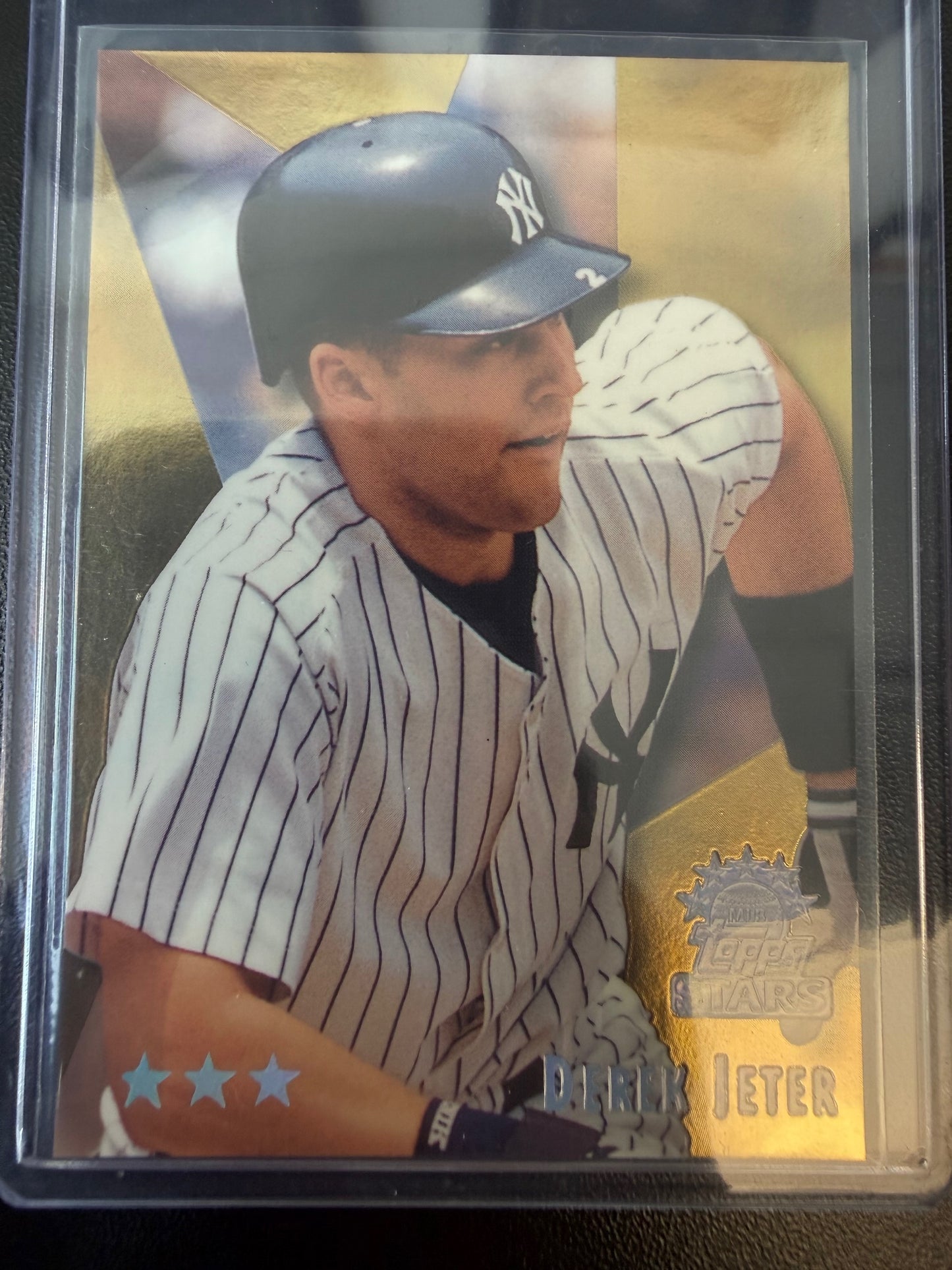 1999 Topps Stars #5 Derek Jeter Three Star