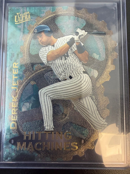 1997 Ultra #7 Derek Jeter Hitting Machines