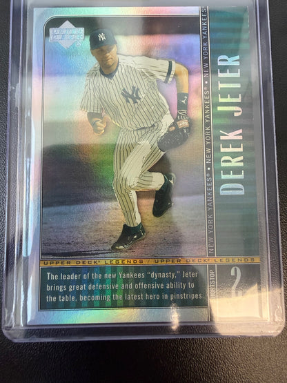 2000 Upper Deck Legends #88 Derek Jeter Commemorative Collection #/100