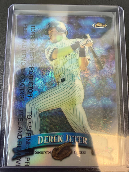 1998 Finest #92 Derek Jeter No-Protectors Refractors