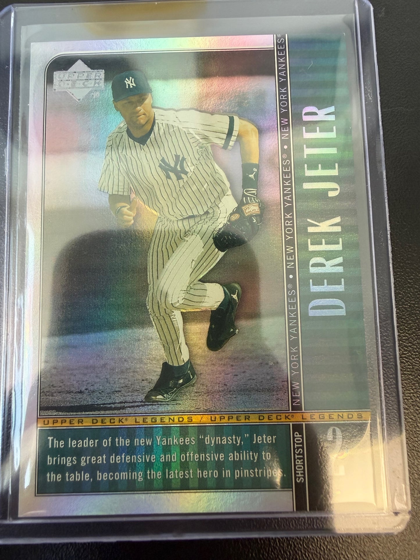 2000 Upper Deck Legends #88 Derek Jeter Commemorative Collection #/100
