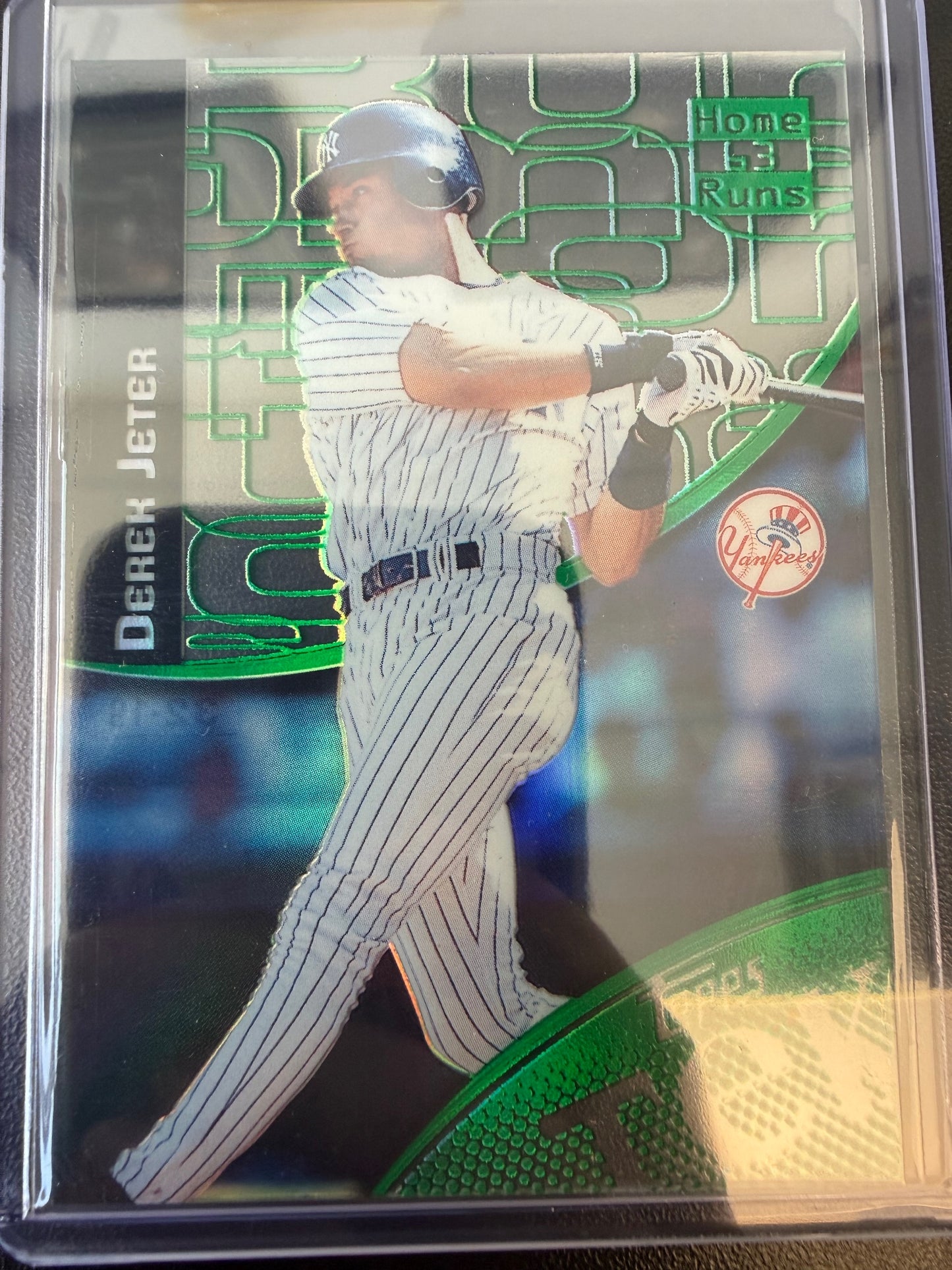 2000 Topps Tek #32-19 Derek Jeter Pattern 19