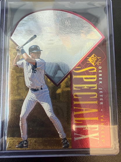 1996 SP #48 Derek Jeter Special FX Red Die Cut